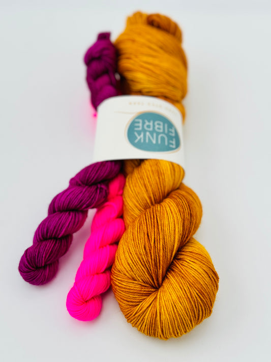 Funky Zigzag Socken Set Original Farben #1