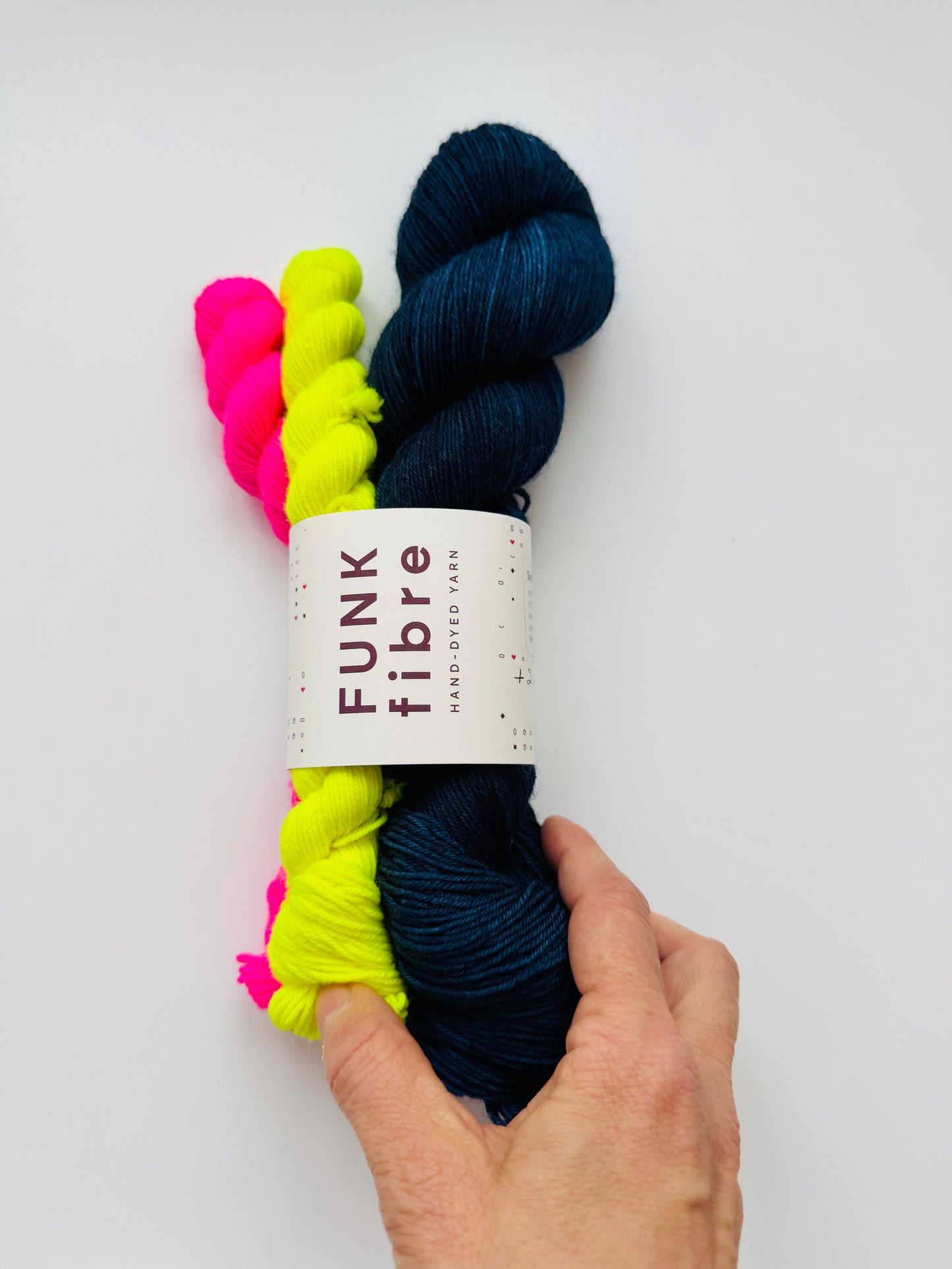 Funky Zigzag Socken Set dunkelblau